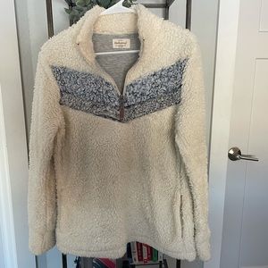 Ivory Sherpa 1/4 zip